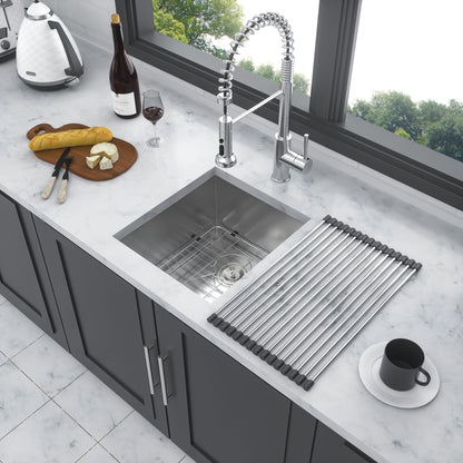 13 Inch Undermount Sink - 13" x 15" x 9" Undermount Stainless Steel Kitchen Sink 16 Gauge 9 Inch Deep Single Bowl Kitche image 1