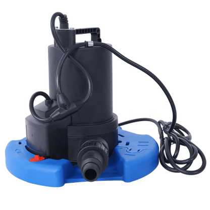 1/4 HP Automatic Swimming Pool Cover Pump 120 V Submersible with 3/4 Check Valve Adapter1850 GPH Water Removal for Pool, image 2