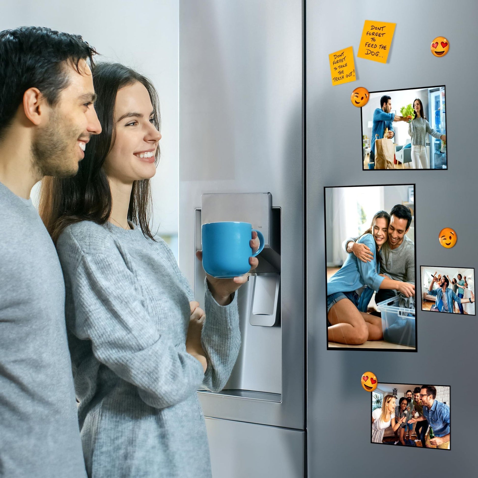 15 Pack 2.5x3.5 inch Magnetic Picture Frames for Refrigetator Wallet Small Magnet Picture Frames for Fridge Magnetic Pho image 7