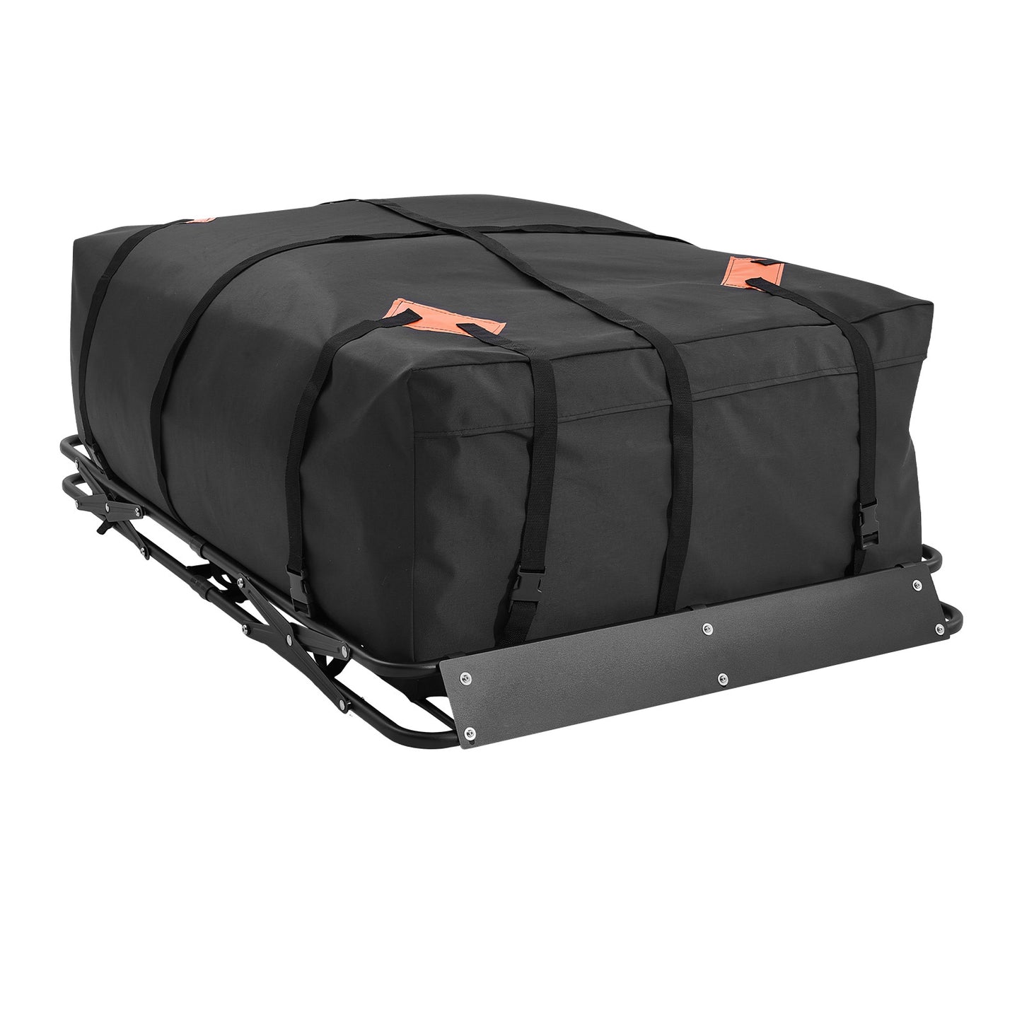 Roof Rack Cargo Basket, 51 x 36 x 4 in, Heavy Duty Roof Top Carrier Basket with Folding Design, 200 lbs Capacity, All-Weather Easy-Install Car Top Luggage Holder, Universal Fit for SUV Truck Car image 3