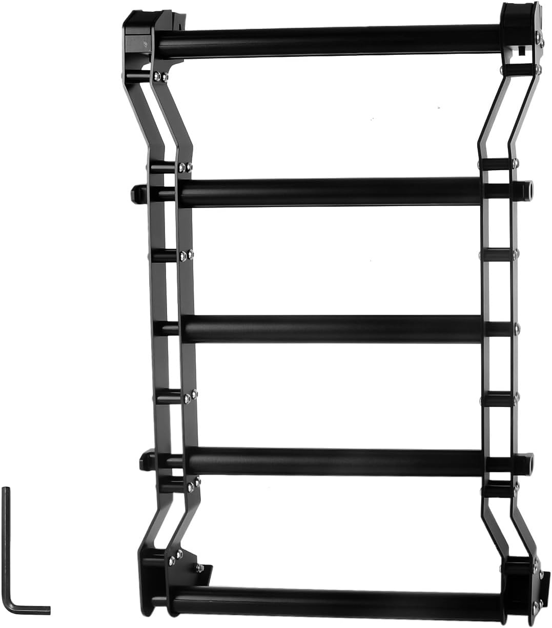 20269 Rear Window Ladder for 2018-2025 Jeep Wrangler JL JLU 2 Door 4 Door Luggage Ladder Rack Multifunctional Flank Kit image 1