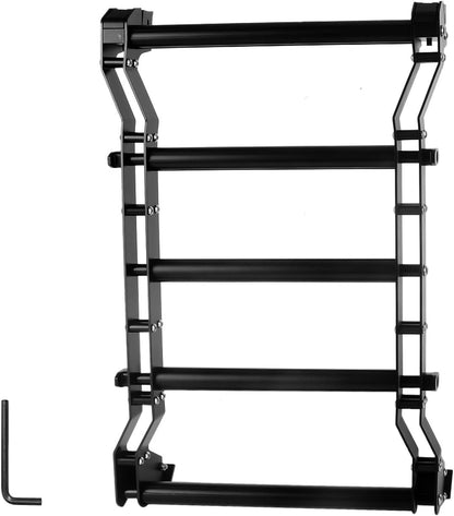 20269 Rear Window Ladder for 2018-2025 Jeep Wrangler JL JLU 2 Door 4 Door Luggage Ladder Rack Multifunctional Flank Kit image 1