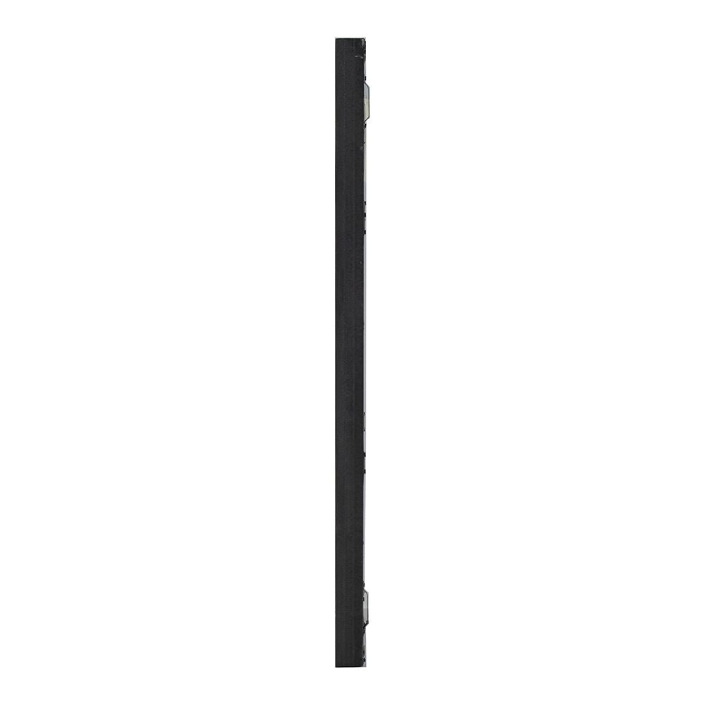 16x23 rectangular wooden wall mirror set of 2 antique black frame back view