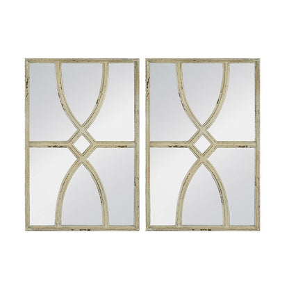 Mirror set in a bedroom decor setting