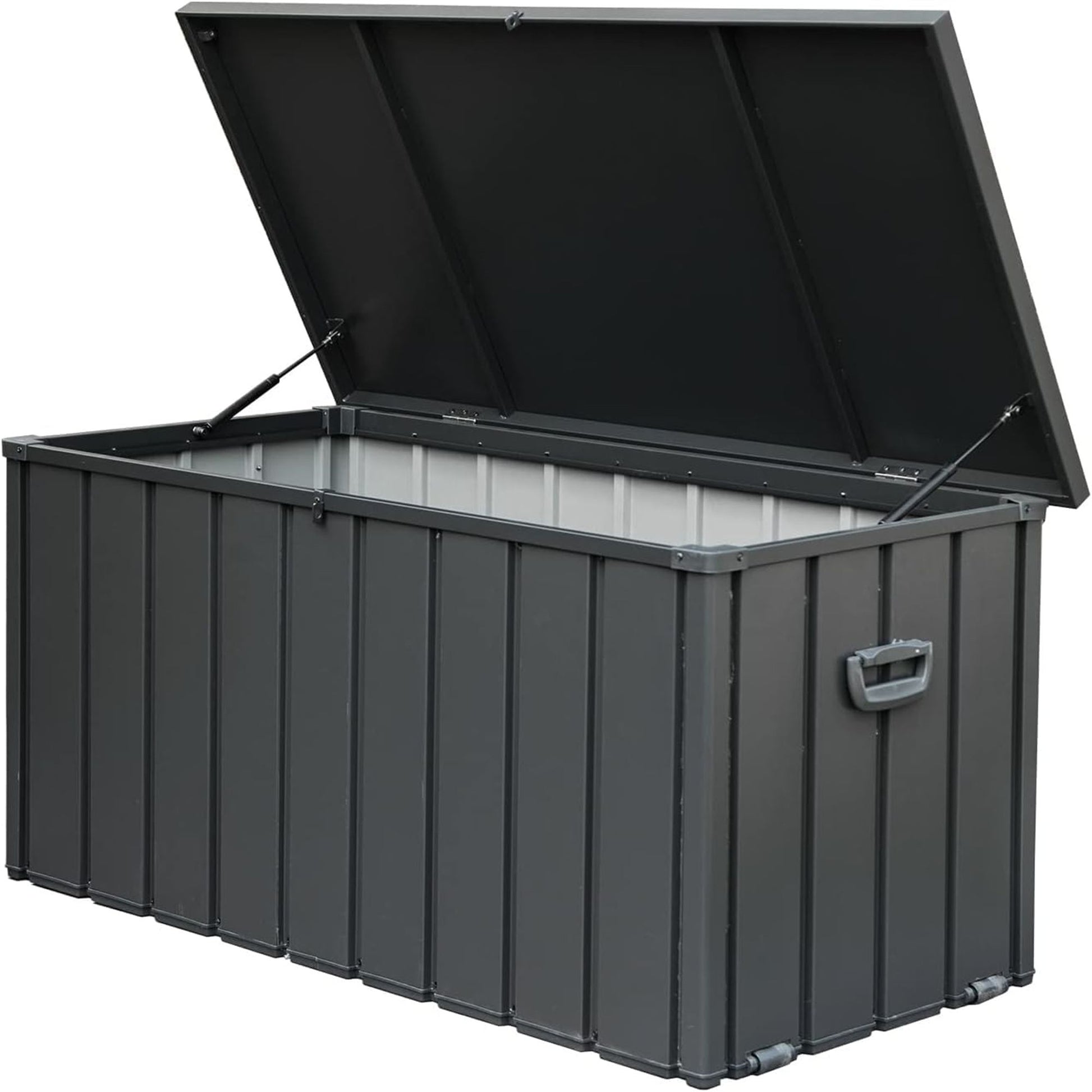 160 Gallon Outdoor Storage Deck Box Waterproof, Large Patio Storage Bin for Outside Cushions, Throw Pillows, Garden Tool image 1