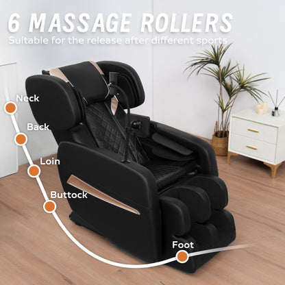 Massage Chair Recliner with Zero Gravity with Full Body Air Pressure image 2