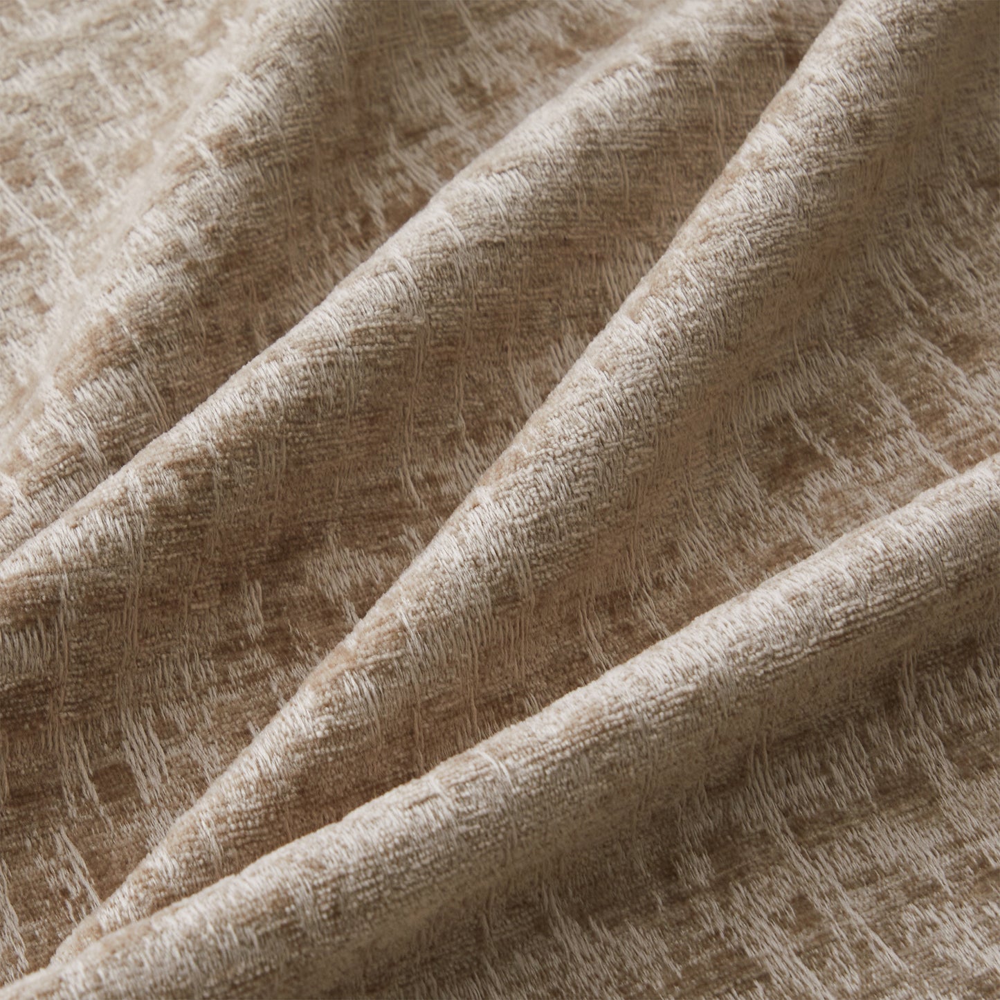 73 Ottoman Chenille- Light Coffee image 3