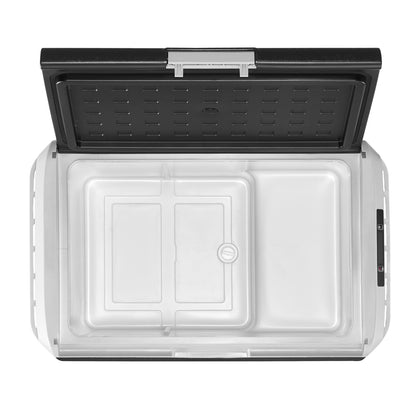 12 Volt Car Refrigerator, 52.8QT/50L Car Fridge, Portable Electric Cooler with -4℉~68℉ Adjustable Temperature, 12/24V DC and 100- 240V AC Compressor Freezer for Outdoor, Camping, Travel, RV image 3