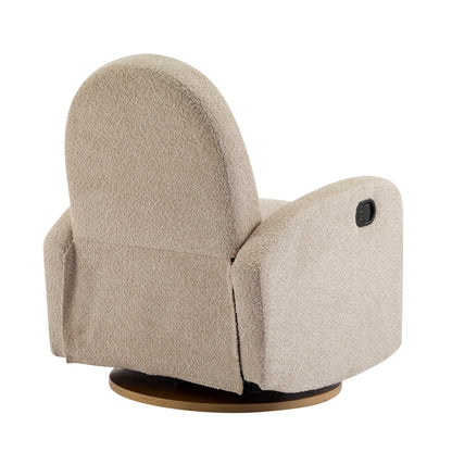 360 Swivel and Glider Recliner Chair-Almond image 6
