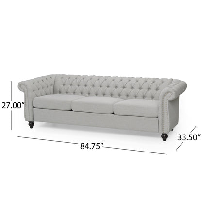 3 Seater Sofa -68014.00FCLOUDGRY image 12