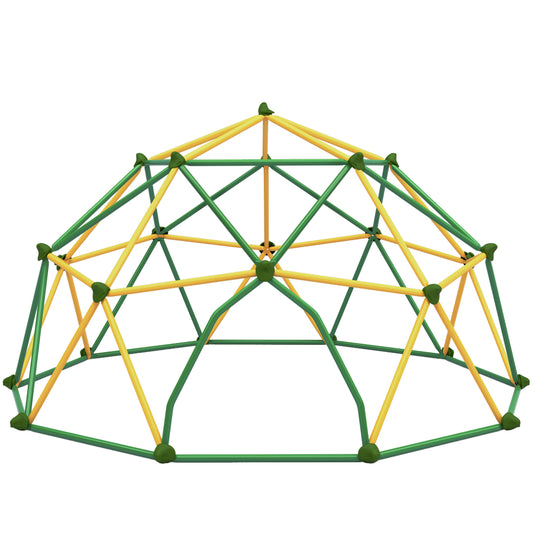 13ft Geometric Dome Climber Play Center, Kids Climbing Dome Tower, Rust & UV Resistant Steel Supporting 1000 LBS (Old SKU N710P261138L) image 1