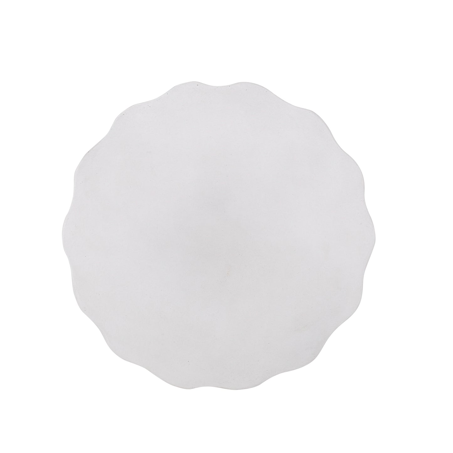 Outdoor LightWeight Concrete Side Table,Antique White End Talbe image 6