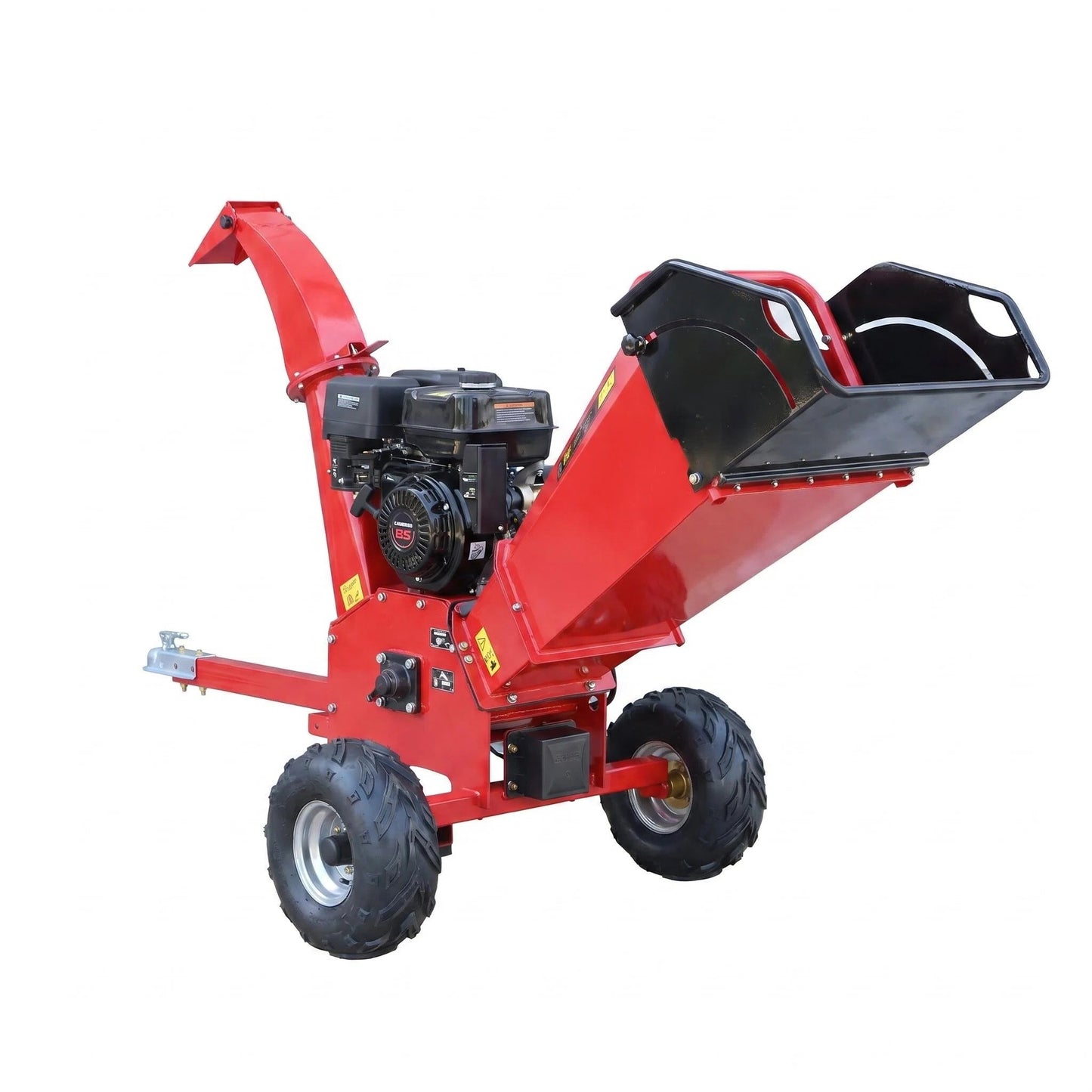 Small Wood Chipper for Home Towable Wood Chipper with 5in Chipping Capacity, 420cc Engine image 5