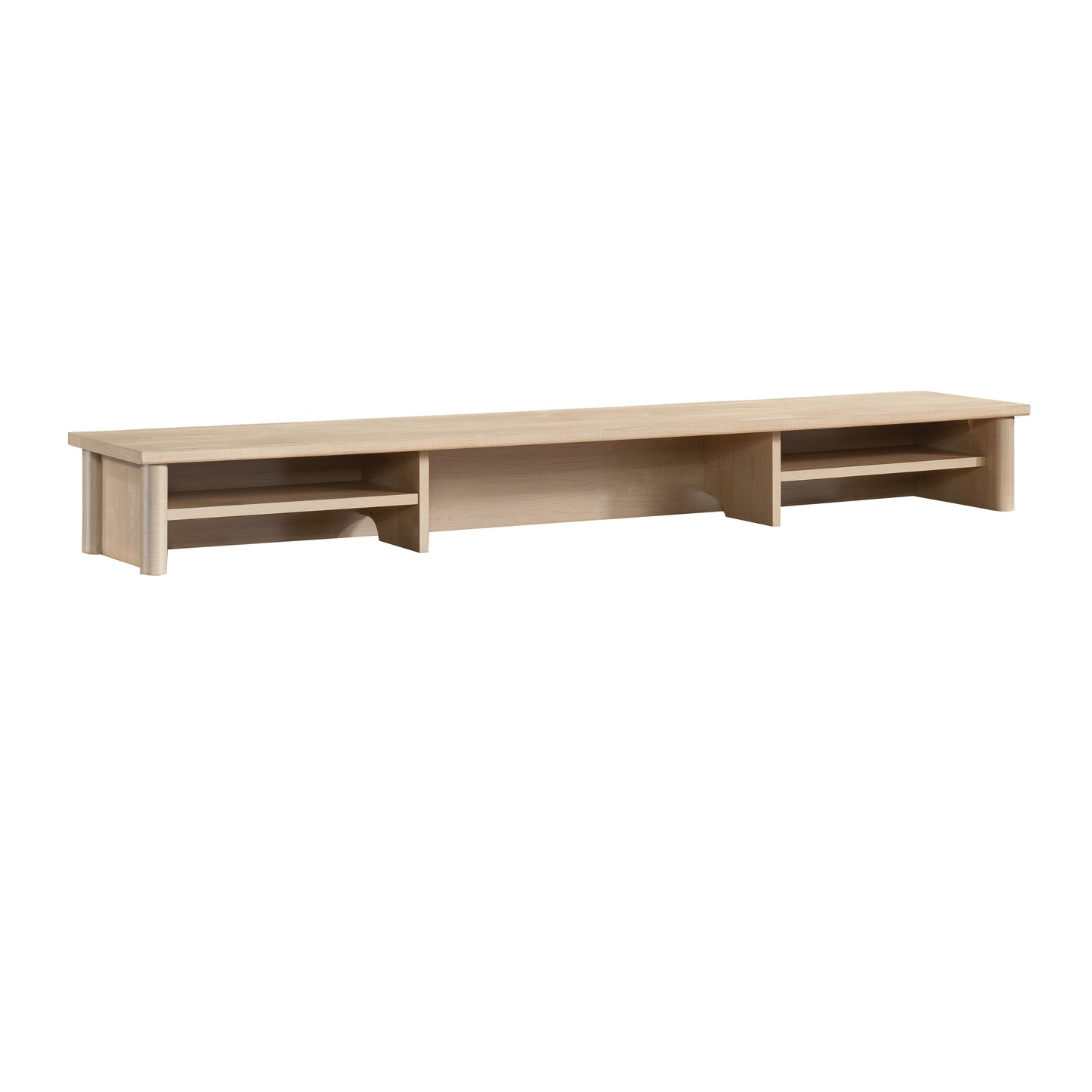 Hutch with Storage Cubbyholes, Maple finish image 1