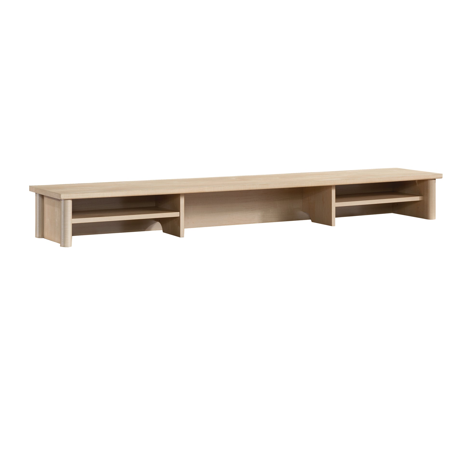Hutch with Storage Cubbyholes, Maple finish image 1
