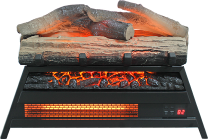 23 inch Electric Fireplace 3D Log set insert, Infrared Fireplace Heater for Indoor image 10