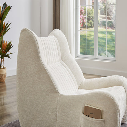 Bean Bag Chair for Adults with Armrests - Oversized Comfy Beanbag Lounge Lazy Floor Sofa Accent Chair for Living Room, Bedroom image 11