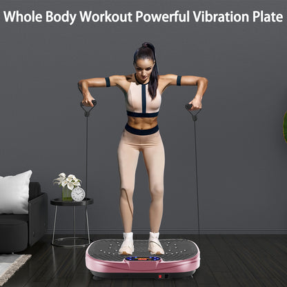 Vibration Plate Fitness Platform - User Standing on Platform - Lifestyle