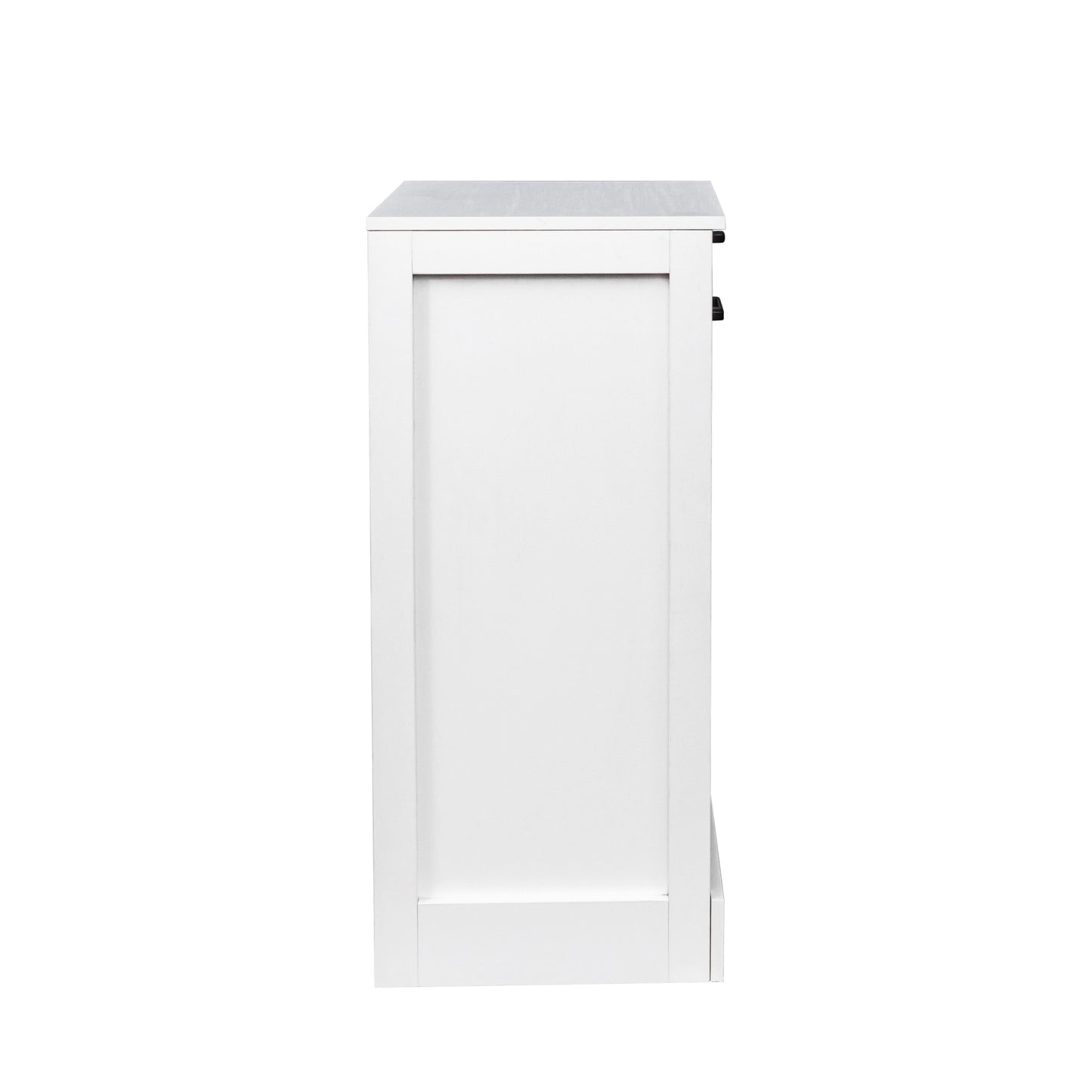 WHITE color modular 24 wine bar cabinet Buffet Cabinet image 9