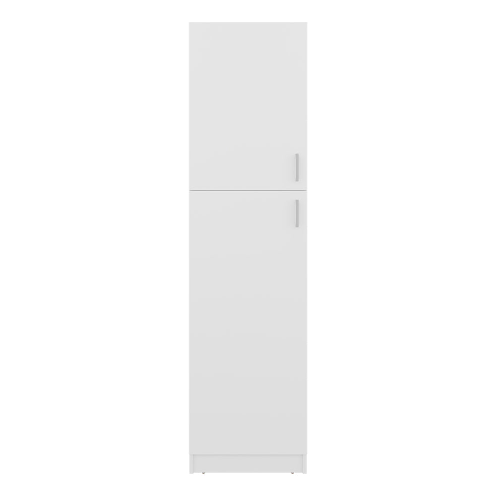 Core Norwick Pantry Cabinet – Modern Tall Storage Organizer with Open Shelves for Living Room & Home Office image 3