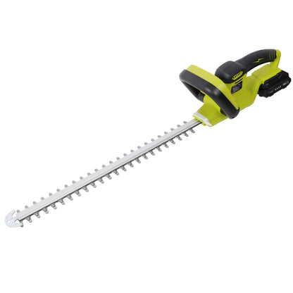 21V DC Hedge Trimmer,Brush motor, with Battery and Seat Charger, 21inch Steel Blade, for Lawns, Bushes and Garden Landscaping image 1