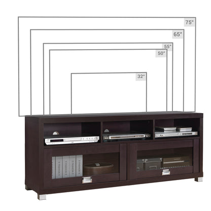 Durbin TV Stand for TVs up to 65in, Espresso image 5