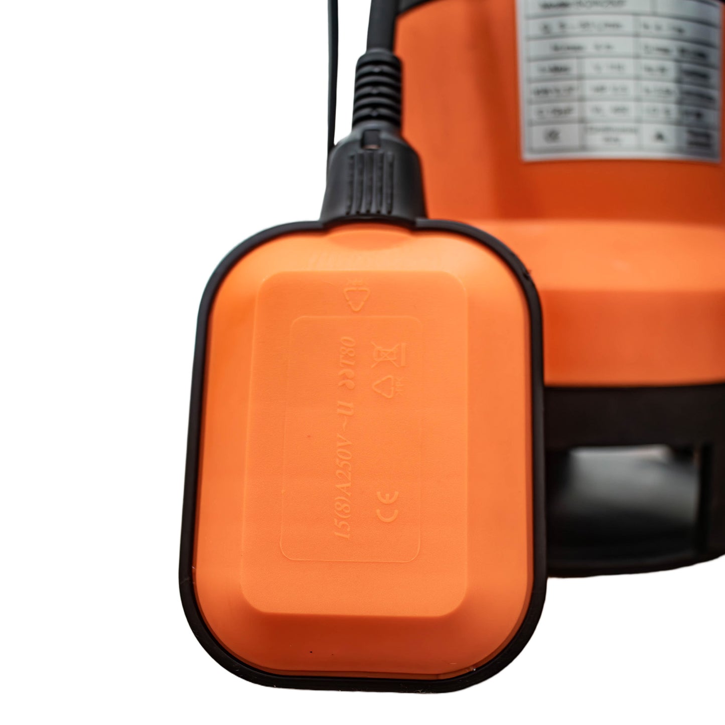 Submersible Pump with Auto Float Switch, High Efficiency Dirty Water Utility Pump for Cellar, Garden Pond, Swimming Pool Drainage image 10