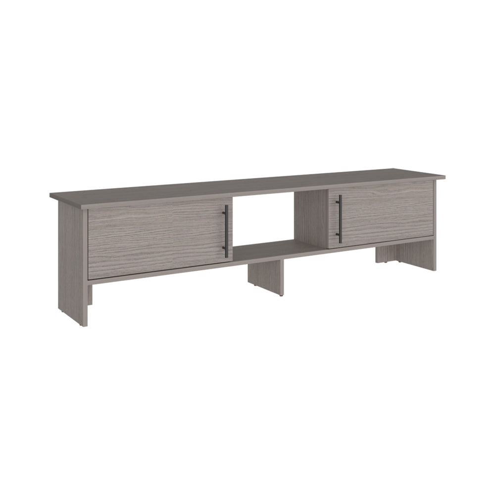 Noe Thornevia 65" Entertainment Stand – Modern TV Console with Open Storage Shelves image 4