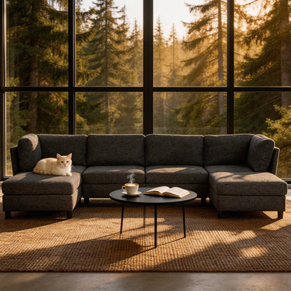 Modern Modular Corner Sofa - Freely Configurable with image 6