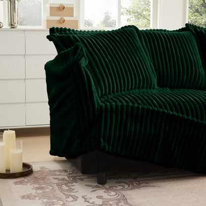 Koala Sofa LSF W/1 Pillow -Green image 6