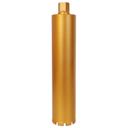4 Inch Diamond Core Drill Bits,1-1/4"-7 Thread Diamond Core Bit for Cured Concrete with Rebar, Hard Masonry, Brick Block, Stucco, Stone,Mesh image 1