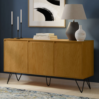 Hunter 3 Door Sideboard Buffet image 1
