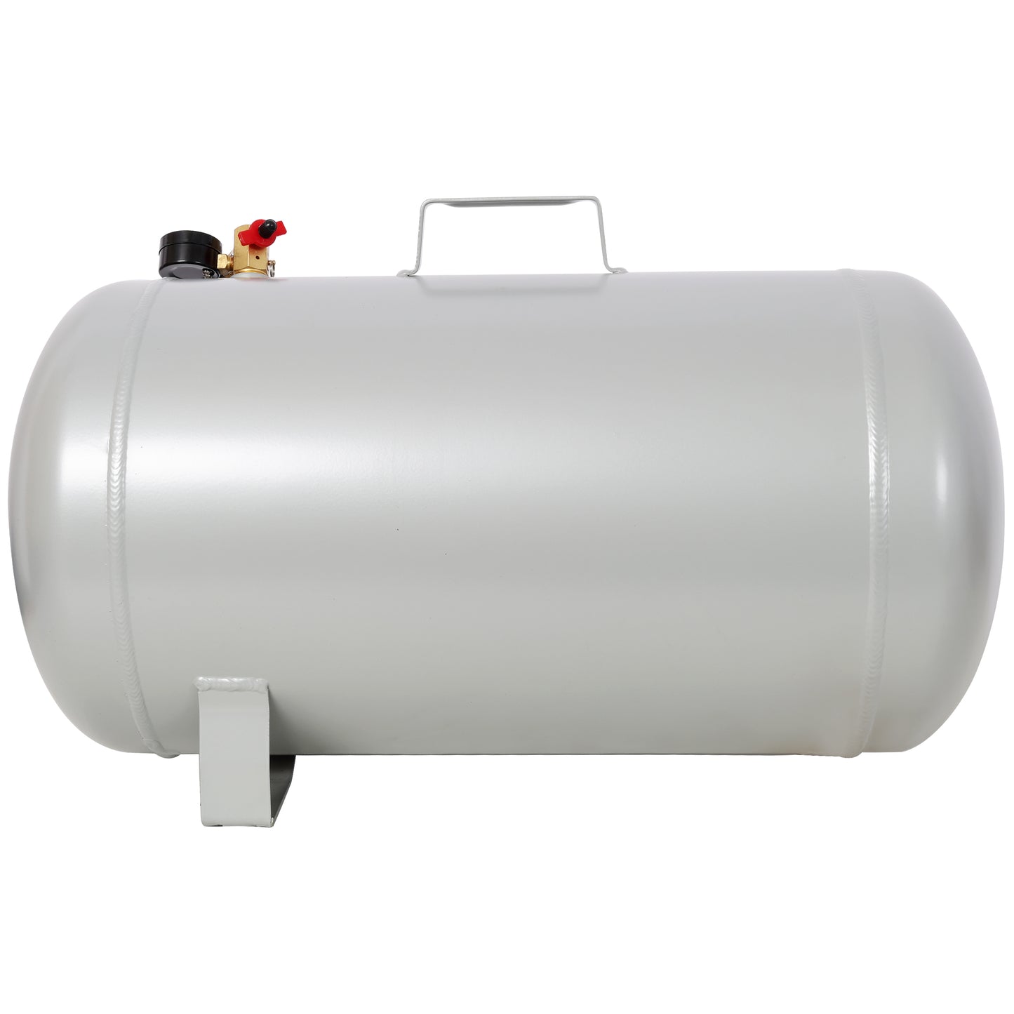 Portable11 Gallon Aluminum Air Tank, Lightweight Durable Air Compressor Tank with Pressure Gauge, Safety Valve and 47 Inch Hose for Easy Tool Connection image 5