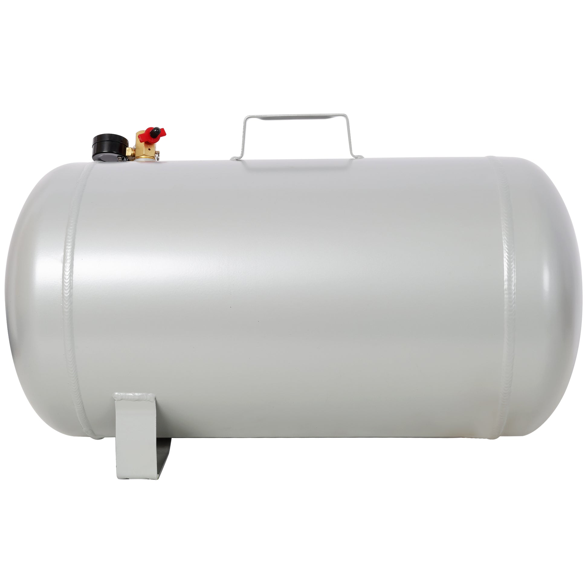 Portable11 Gallon Aluminum Air Tank, Lightweight Durable Air Compressor Tank with Pressure Gauge, Safety Valve and 47 Inch Hose for Easy Tool Connection image 5