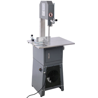 2-in-1 Commercial Butcher Band Saw and Sausage Stuffer - front view