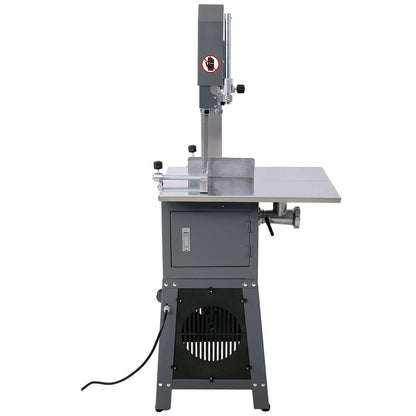 2-in-1 Commercial Butcher Band Saw and Sausage Stuffer - sausage attachment