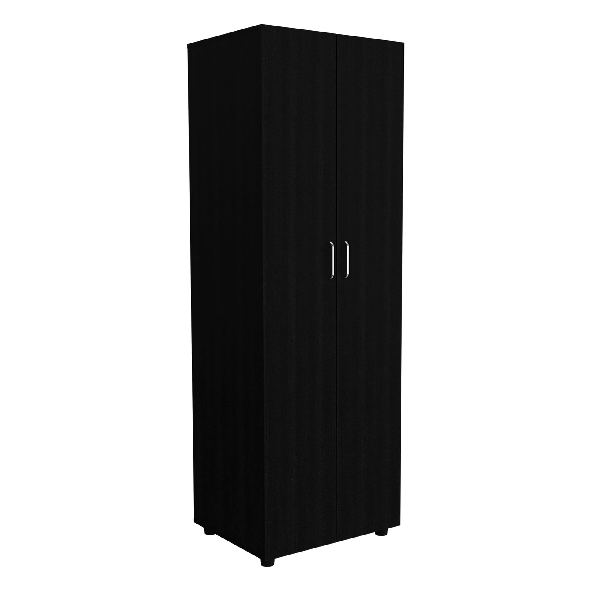 2 Piece Bedroom Set, London Armoire + Rioja 4 Drawer Dresser, Black image 3