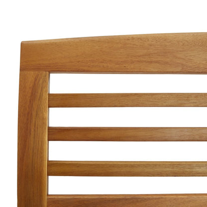 2 Piece Patio Lounge Set Solid Acacia Wood image 6