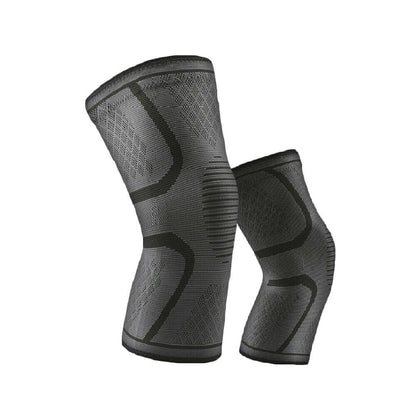 2 Piece(M) Of Sports Men's Compression Knee Brace Knee Pads Fitness Equipment Volleyball Basketball Cycling image 1