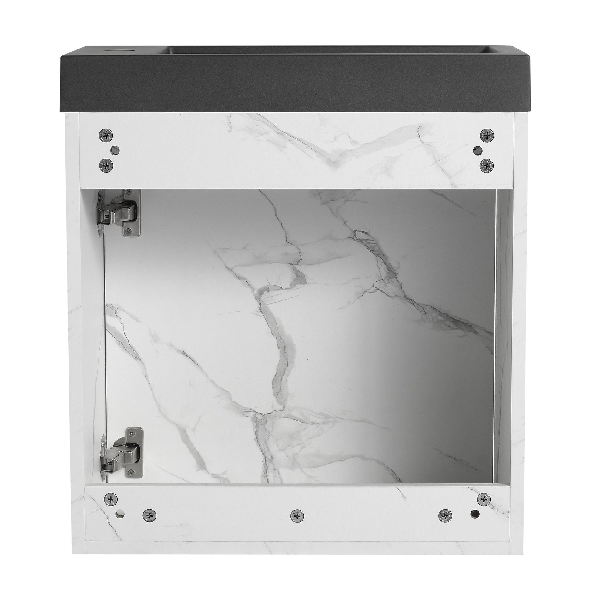 20'' Floating Wall-Mounted Bathroom Vanity with Resin Sink & Soft-Close Cabinet Door image 20