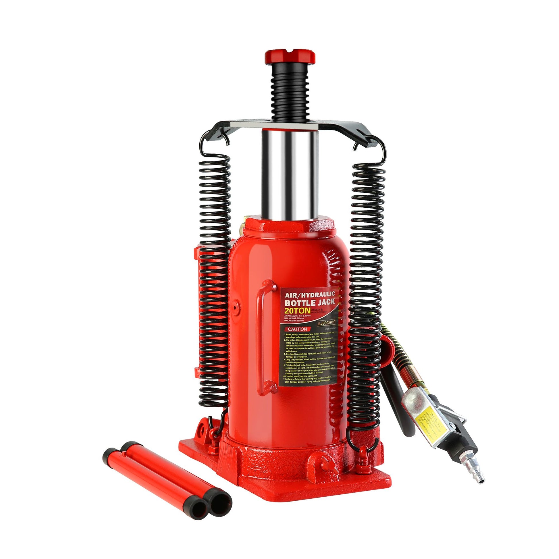 20 Ton Air Hydraulic Bottle Jack, with Manual Hand Pump Used for The Maintenance of Automobiles, Agricultural Vehicles,  image 1