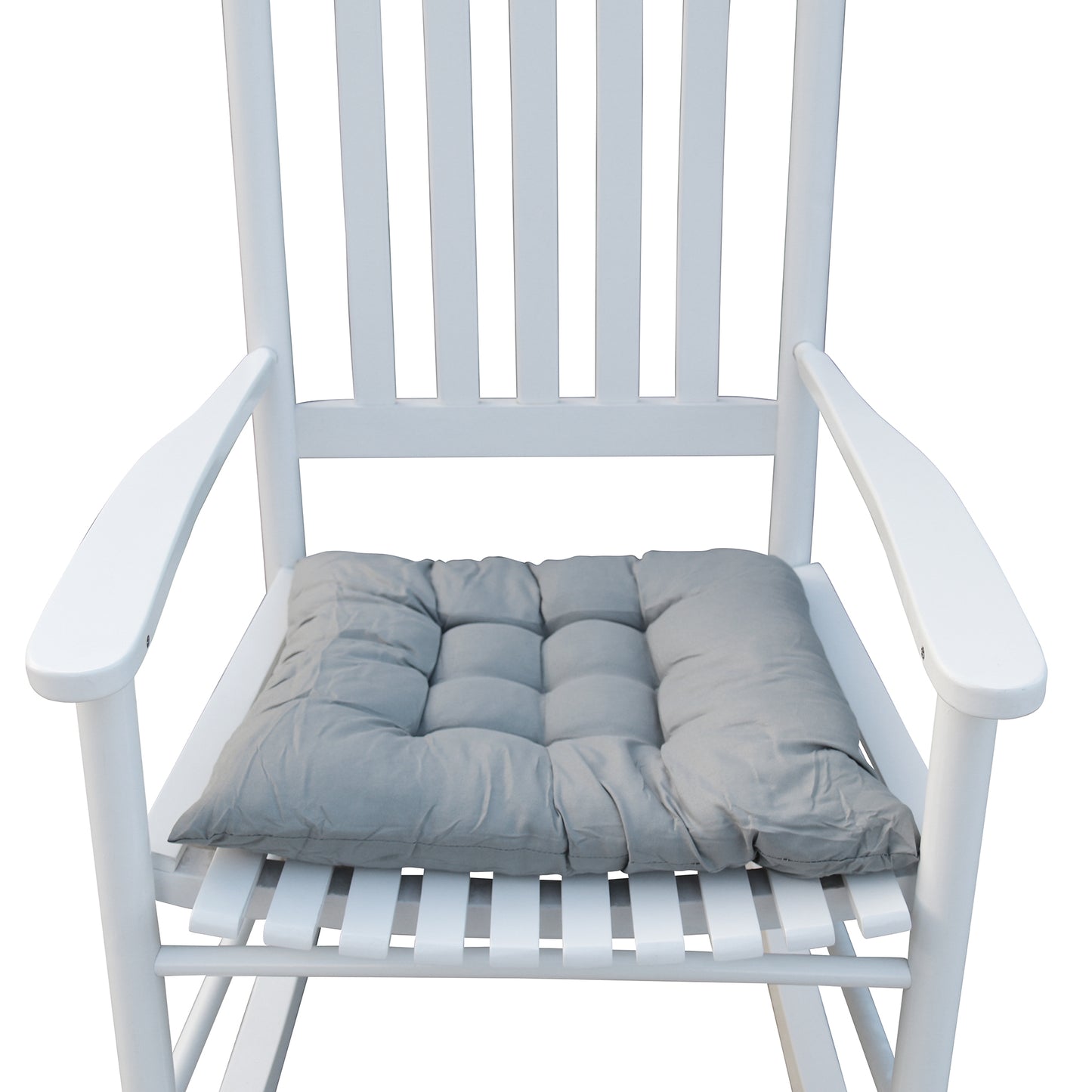 wooden porch rocker chair WHITE, without mat image 5