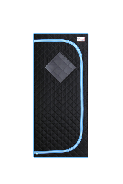 Portable Full Size Black Infrared Sauna tent–Personal Home Spa, with Infrared Panels, Heating Foot Pad,Controller, Foldable Chair,Reading light.Easy to Install.Fast heating, with FCC Certification. image 12