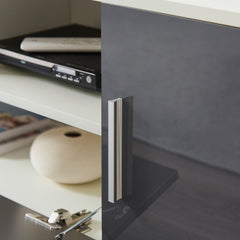 FashionTV Stand TV Cabinet - LED Light Console for Living Room & Bedroom
