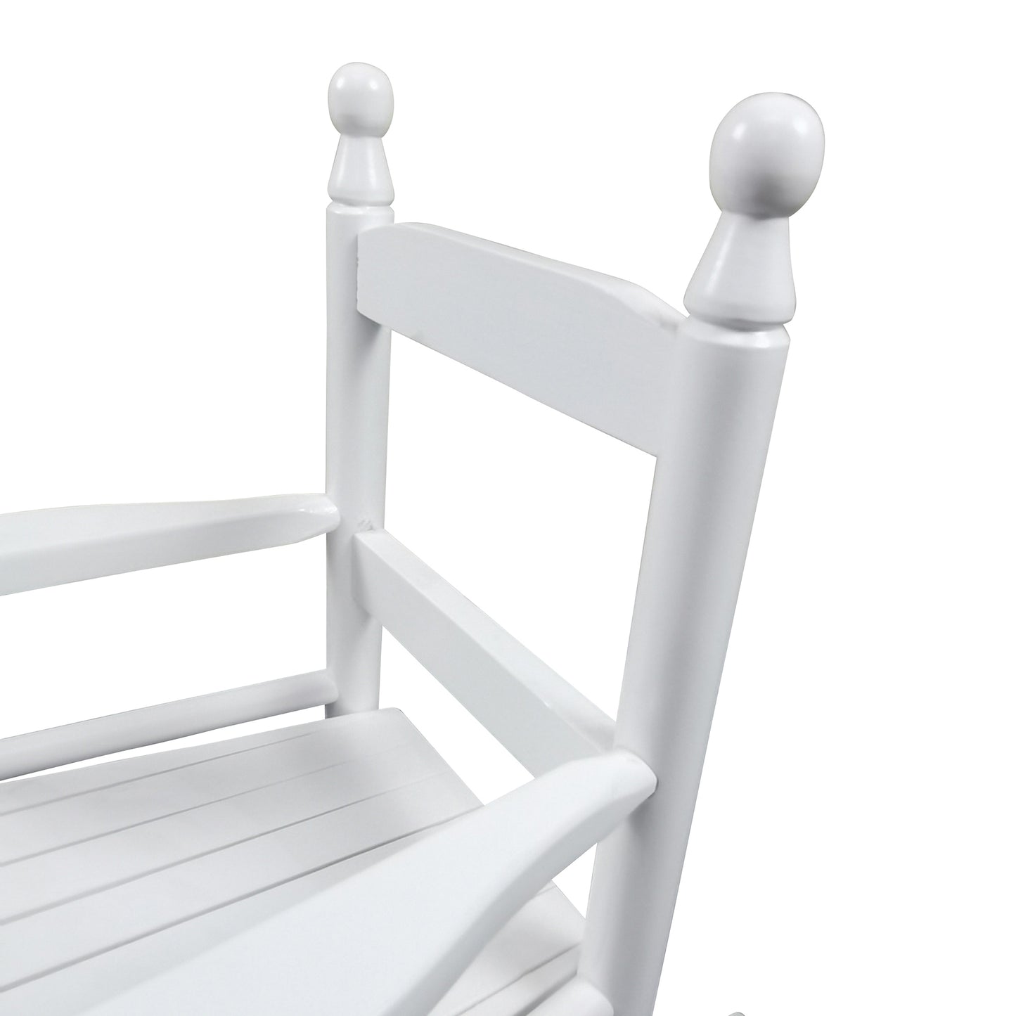 Children's rocking white chair- Indoor or Outdoor -Suitable for kids-Durable image 7