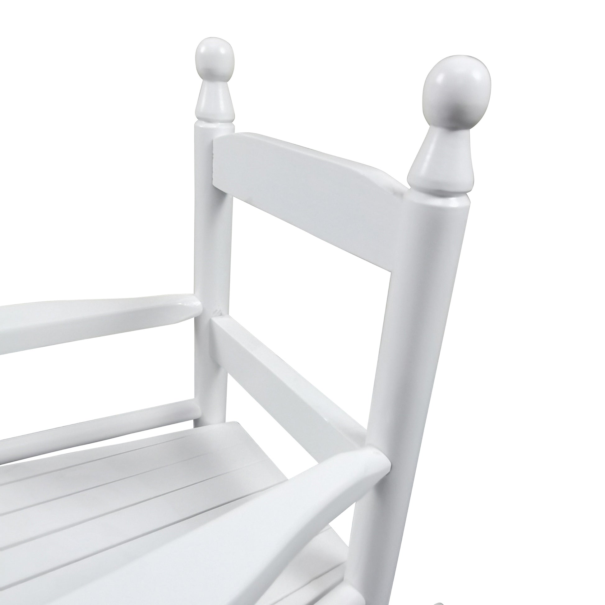 Children's rocking white chair- Indoor or Outdoor -Suitable for kids-Durable image 7