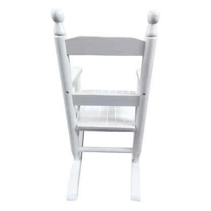 Children's rocking white chair- Indoor or Outdoor -Suitable for kids-Durable image 5