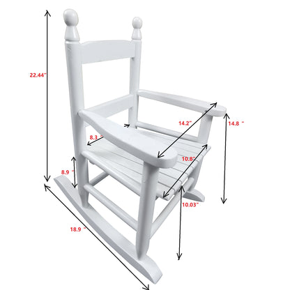 Children's rocking white chair- Indoor or Outdoor -Suitable for kids-Durable image 11
