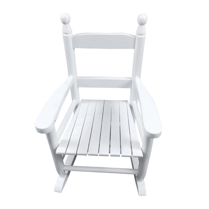Children's rocking white chair- Indoor or Outdoor -Suitable for kids-Durable image 3