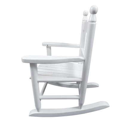 Children's rocking white chair- Indoor or Outdoor -Suitable for kids-Durable image 2